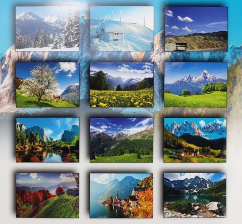 Kalendarz ścienny wieloplanszowy 200mm x 285mm Michalczyk i Prokop (TW-10-4)