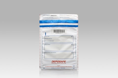 Koperta bezpieczna Deposafe b5 z kieszenią B5 [mm:] 205x275 A&G Koperty 100 sztuk