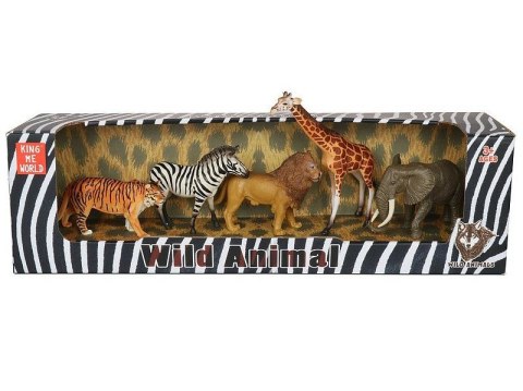 Figurka zestaw 5 dzikich zwierząt Adar (622807)