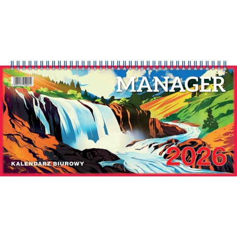 Kalendarz biurkowy MANAGER biurkowy 320mm x 150mm Wydawnictwo Telegraph