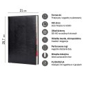 Kalendarz książkowy (terminarz) A4 Press (DZIENNY)
