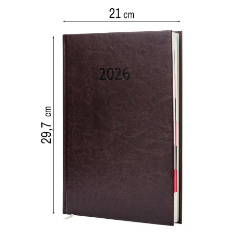 Kalendarz książkowy (terminarz) A4 Press (DZIENNY)