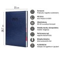 Kalendarz książkowy (terminarz) A4 Press (DZIENNY)