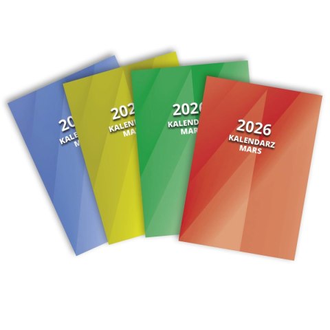 Kalendarz książkowy (terminarz) MARS A7 Press