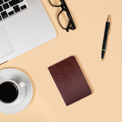 Kalendarz książkowy (terminarz) Premium Lux B7 Press (tygodniowy)