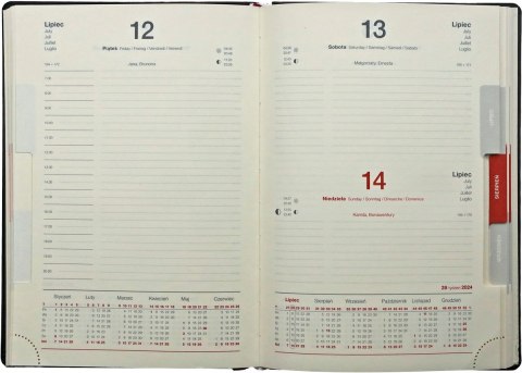 Kalendarz książkowy (terminarz) terminarz A5 140mm x 210mm Beskidy (K7 lux)