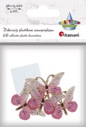 Dekoracja Craft-Fun Series Motyle plastikowe samoprzylepne Titanum (2324012-1)