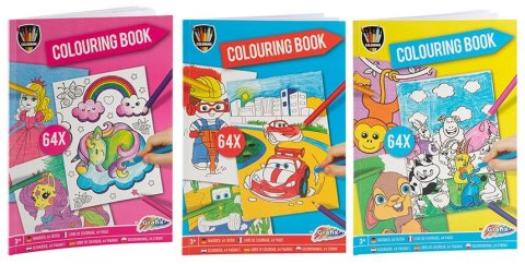 Kolorowanka 3 wzory Grafix (150061)