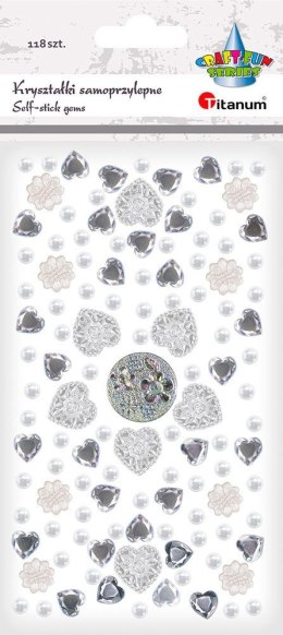 Kryształki Craft-Fun Series białe Titanum (24BR0201-154)