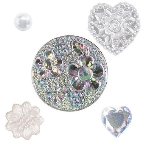 Kryształki Craft-Fun Series białe Titanum (24BR0201-154)