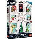 Puzzle Xmass Niech Moc Świąt Będzie z Tobą 1000 el. Trefl (12087)