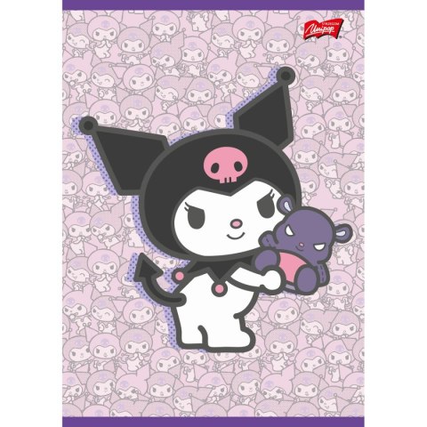 Zeszyt A5 Kuromi aminowany 32k. 70g linia podwójna Unipap