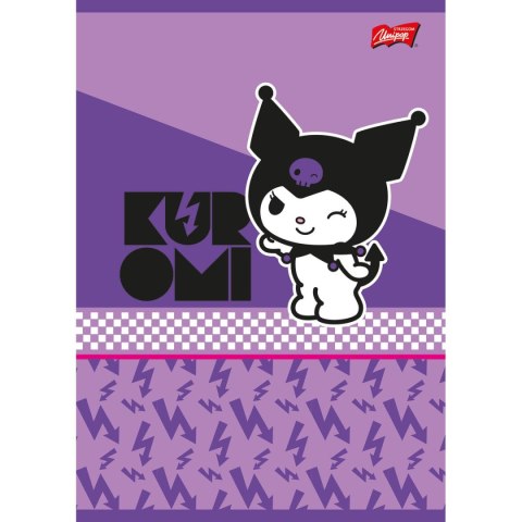 Zeszyt A5 Kuromi aminowany 32k. 70g linia podwójna Unipap