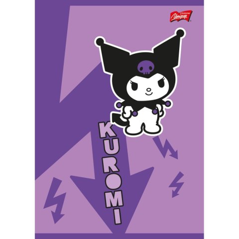 Zeszyt A5 Kuromi aminowany 32k. 70g linia podwójna Unipap