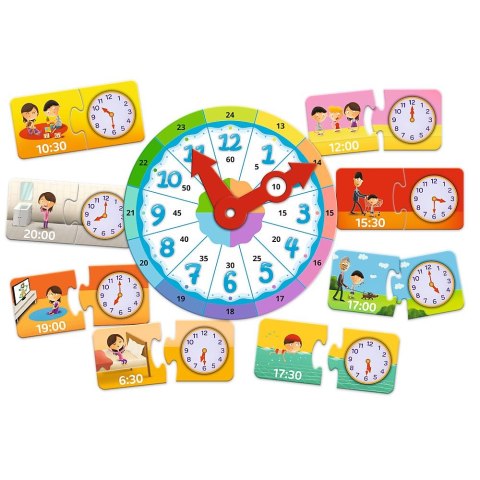 Gra edukacyjna Trefliki Mały odkrywca Gra Zegar Trefl (02809)