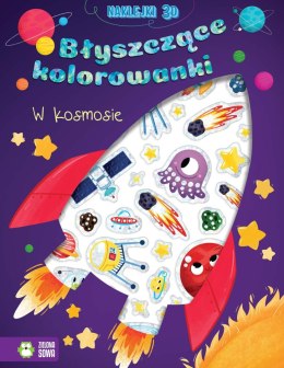 Książka dla dzieci Diamentowe kolorowanki. W kosmosie Aksjomat