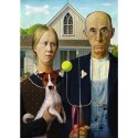 Puzzle American Gothic 500 el. Trefl (37526)