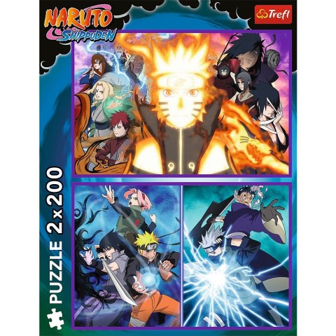 Puzzle Elio Ninja z Wioski Ukrytego Liścia 2x200 el. Trefl (13333)