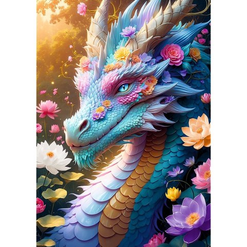 Puzzle Kolorowy Smok 1000 el. Trefl (10953)