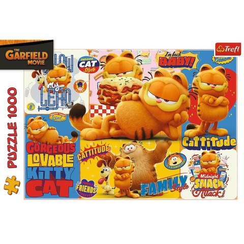 Puzzle Przygody Garfilda 1000 el. Trefl (10935)