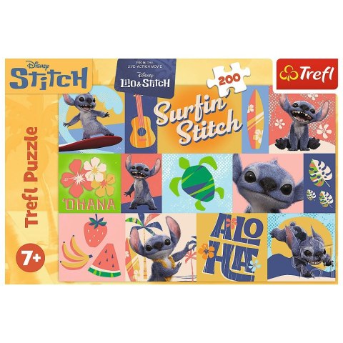 Puzzle Stitch Hawajskie przygody 200 el. Trefl (13331)