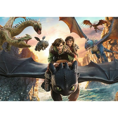 Puzzle Szczerbatek i przyjaciele 200 el. Trefl (13348)