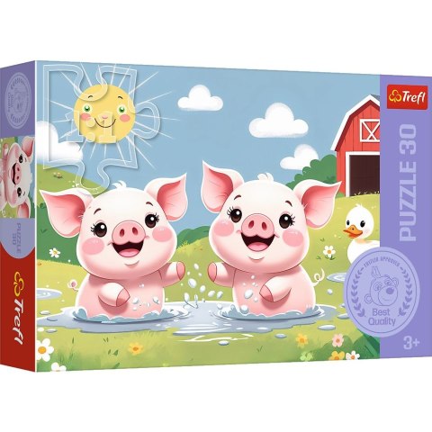 Puzzle Wesołe życie na wsi 30 el. Trefl (18334)