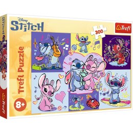 Puzzle Zakręcony Stitch 300 el. Trefl (23033)