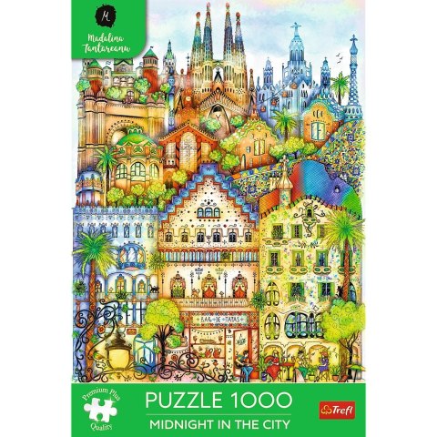 Puzzle premium plus O północy w Barcelonie 1000 el. Trefl (12074)