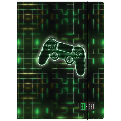 Teczka kartonowa na gumkę Neon Pad A4 Unipap