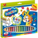 Kredki ołówkowe Bambino 18 kol. St.Majewski