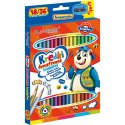 Kredki ołówkowe Bambino dwustronne 36 kol. St.Majewski (5903235004957)