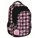Plecak PINK CHECKEREDR 3-KOMORY St.Right (BP-26)