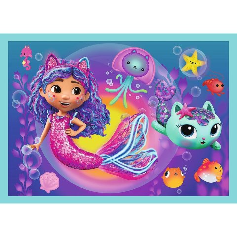 Puzzle Gabby Gabby great adventure 4w1 el. Trefl (34670)