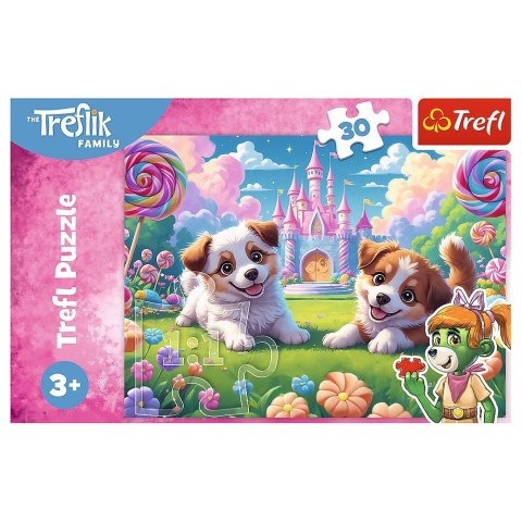 Puzzle Trefliki Świat pełen uśmiechu 30 el. Trefl (18319)