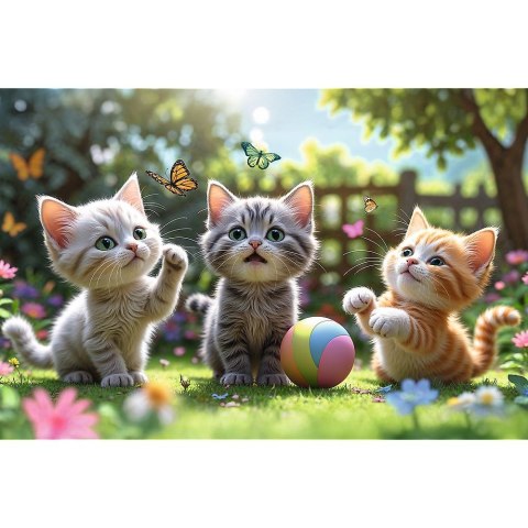 Puzzle Trzy kociaki 60 el. Trefl (17412)