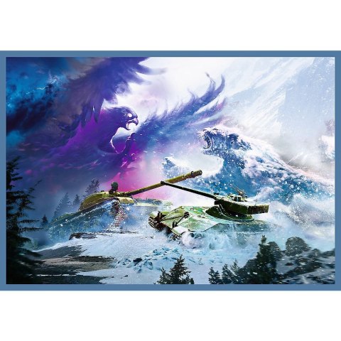 Puzzle Wielka bitwa czołgów 4x250 el. Trefl (13347)