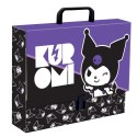 Teczka kartonowa na klips Kuromi A4 różne Unipap