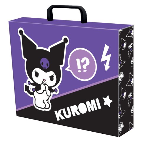 Teczka kartonowa na klips Kuromi A4 różne Unipap