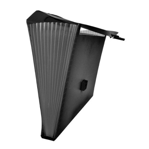 Teczka z przegródkami czarna harmonijkowa A4 5903242103674 A4 kolor: czarny Tetis (BT623-P)