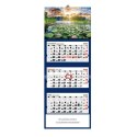 Kalendarz ścienny Lilie wodne tróijdzielny 320mm x 855mm Jotan (T50)