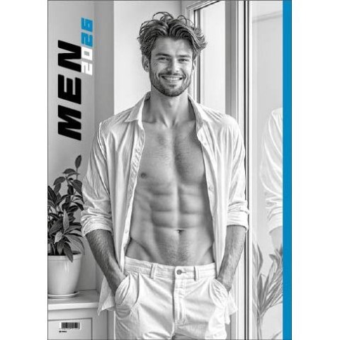 Kalendarz ścienny MEN 12 KARTKOWY 300mm x 350mm Jotan (WPK149)