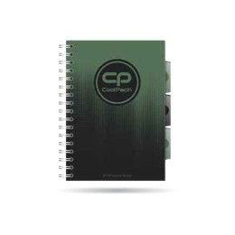 Kołozeszyt (kołonotatnik) CoolPack gradient A5 200k. 80g krata Patio (31466CP)