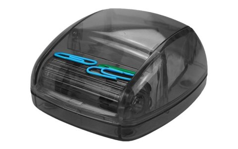 Spinacze standard w pudełku magnetycznym kolorowe 28mm 20 szt Titanum