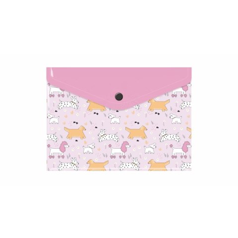 Teczka plastikowa PUPPIES A5 mix Biurfol (TKN-A5-36)