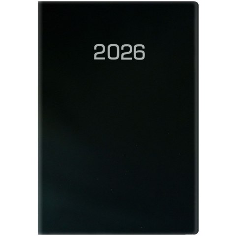 Kalendarz książkowy (terminarz) PCV JEDNOKOLOROWY A7 (A7 036 B -MIX)