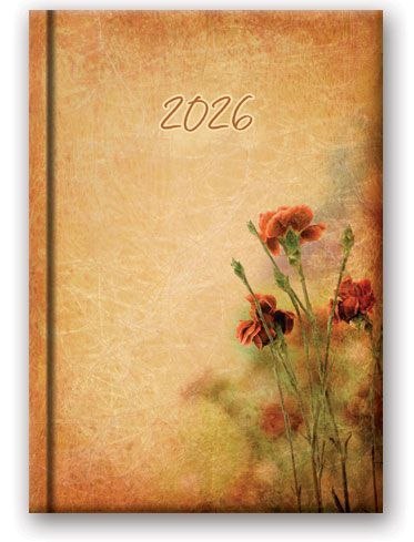 Kalendarz książkowy (terminarz) WYCINANKA B6 Lucrum (41DS)