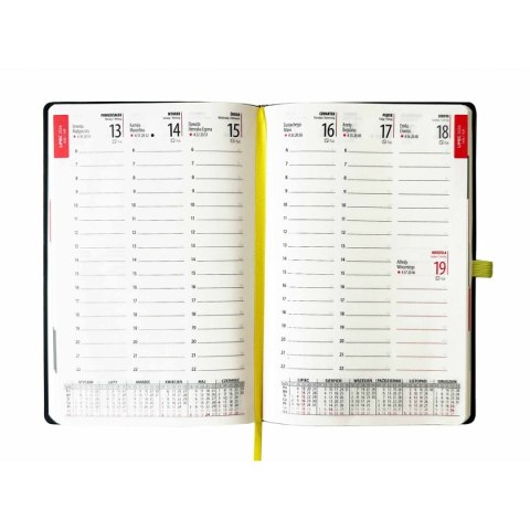 Kalendarz książkowy (terminarz) A5 tygodniowy FOTO A5 Avanti (KKA5TFL)