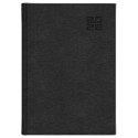 Kalendarz książkowy (terminarz) CZARNY aluminium DZIENNY B5 (237 B5DB)