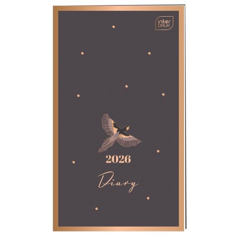 Kalendarz książkowy (terminarz) KIESZONKOWY 90mm x 155mm Interdruk (MIĘKKA OPRAWA)